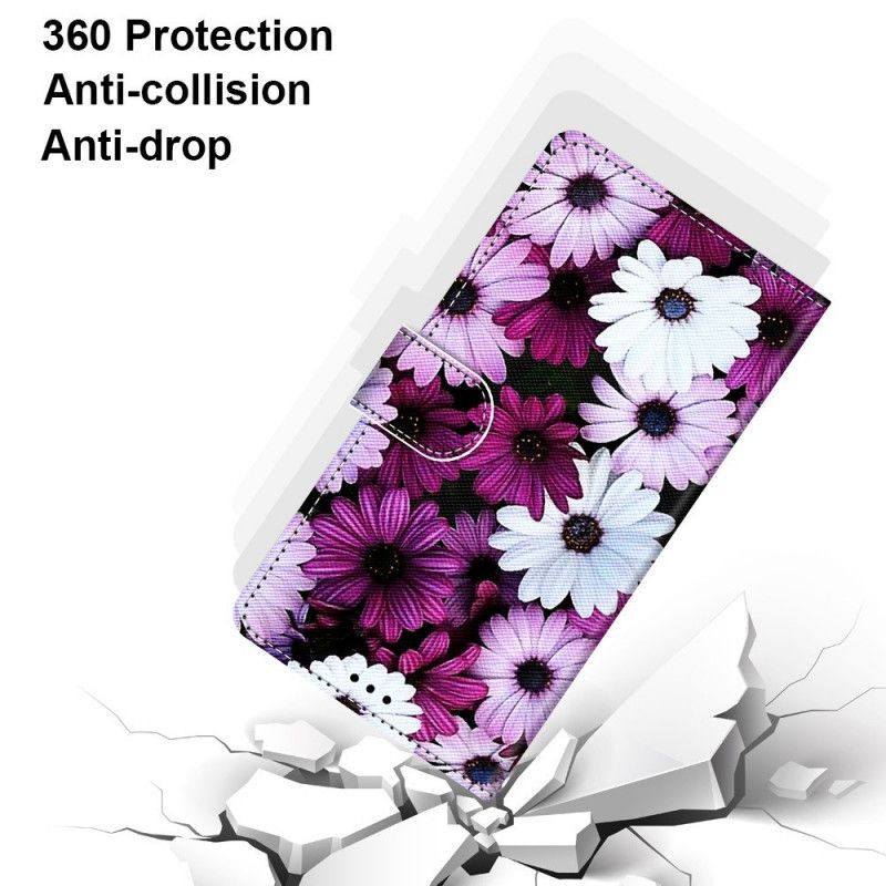 Flip Cover Samsung Galaxy S22 Ultra 5G Blomstervidunder