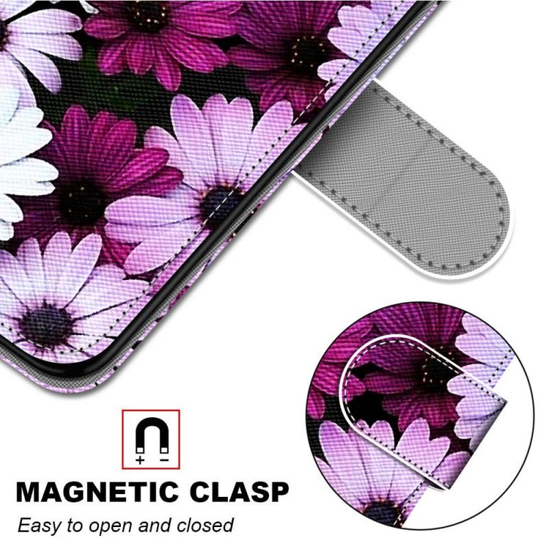 Flip Cover Samsung Galaxy S22 Ultra 5G Blomstervidunder