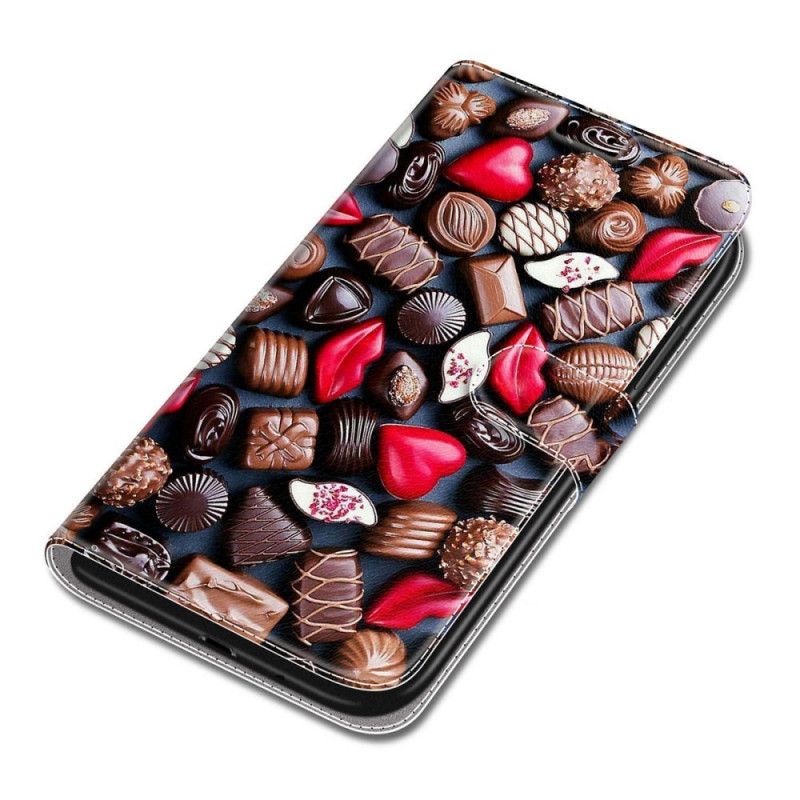 Flip Cover Samsung Galaxy S22 Ultra 5G Chokolade