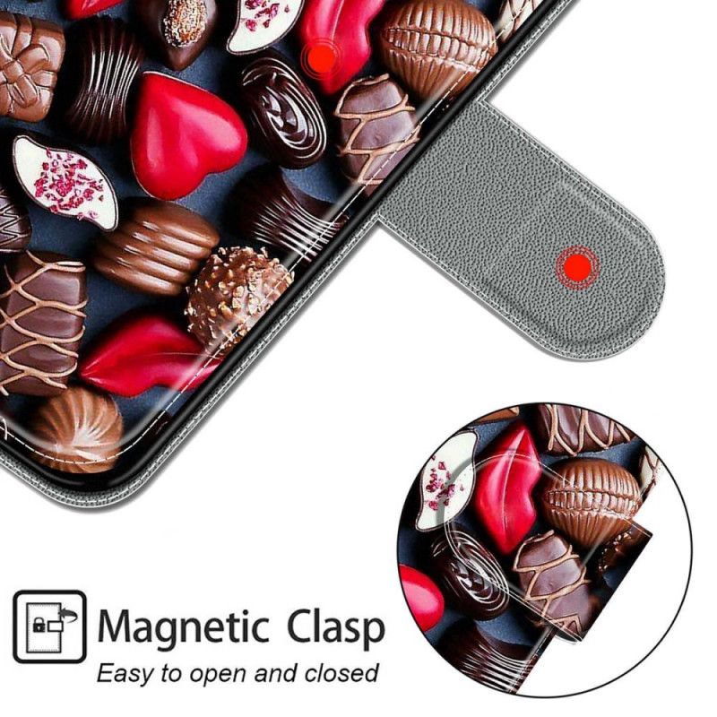 Flip Cover Samsung Galaxy S22 Ultra 5G Chokolade