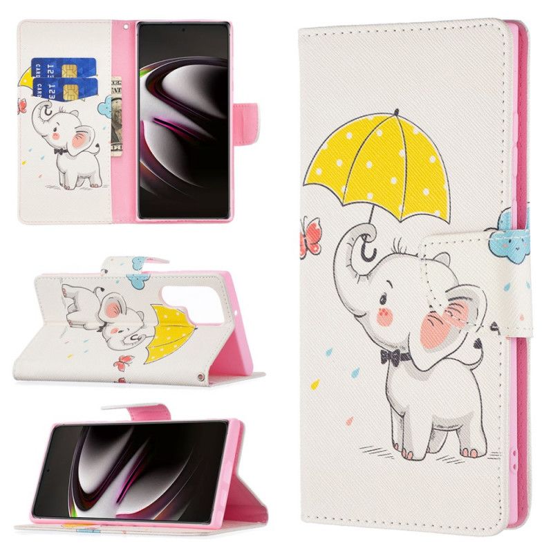 Flip Cover Samsung Galaxy S22 Ultra 5G Elefantunge