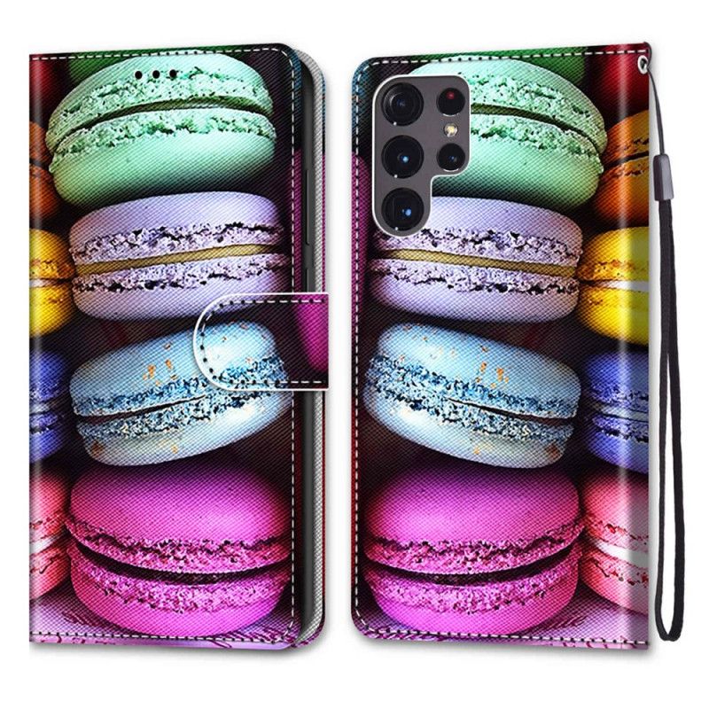 Flip Cover Samsung Galaxy S22 Ultra 5G Makaroner