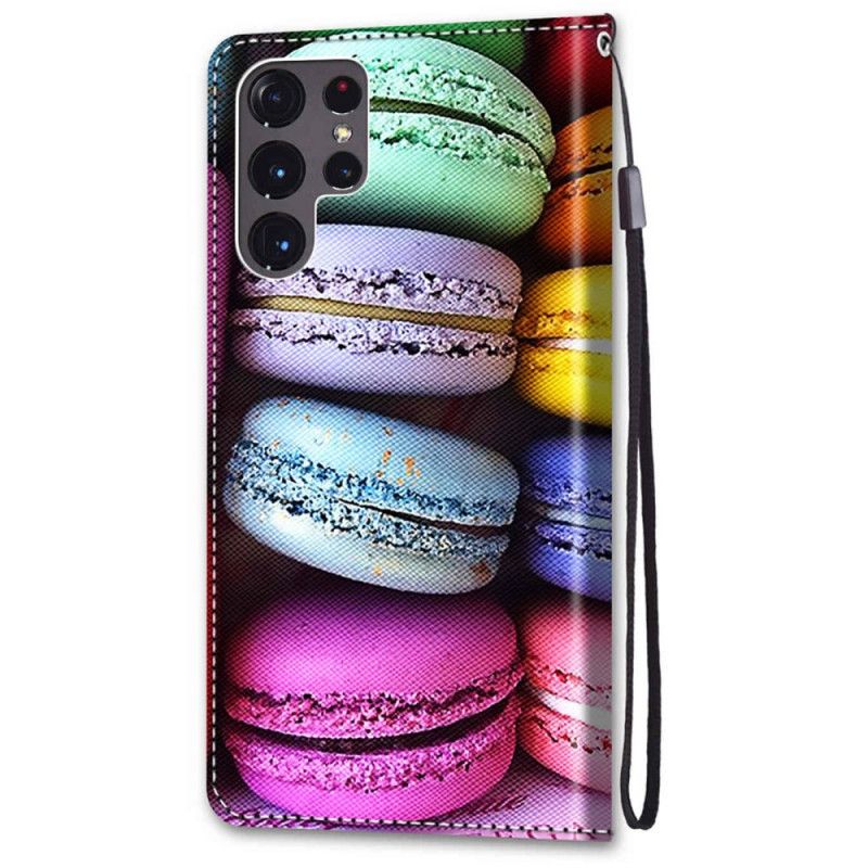 Flip Cover Samsung Galaxy S22 Ultra 5G Makaroner