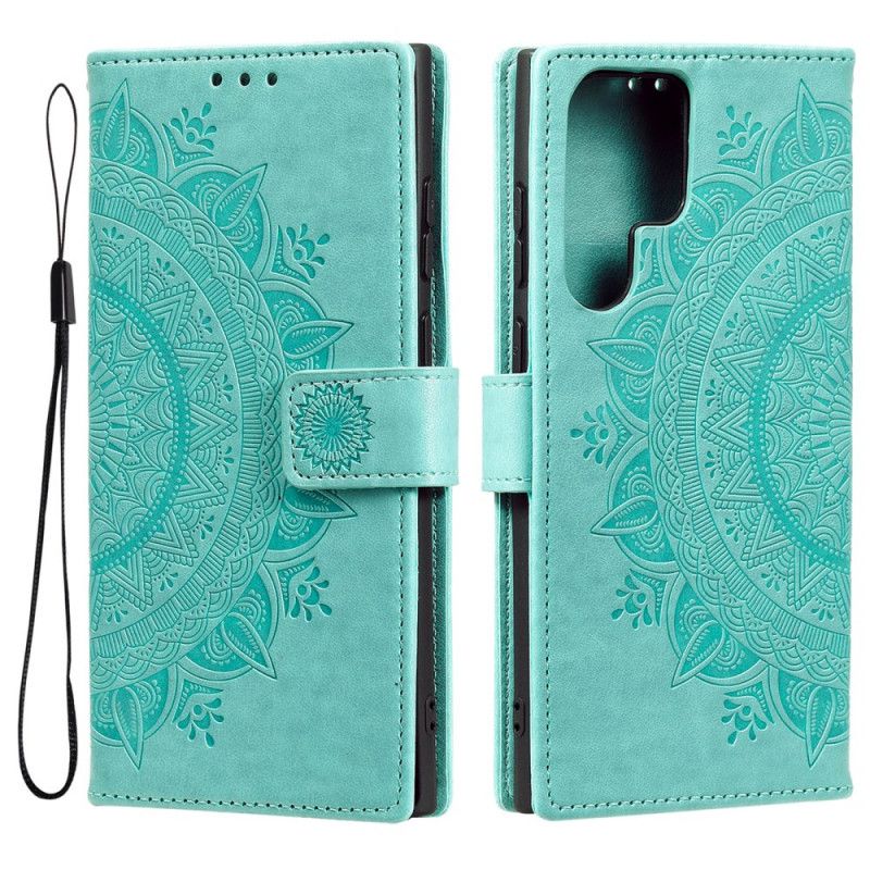 Flip Cover Samsung Galaxy S22 Ultra 5G Sol Mandala