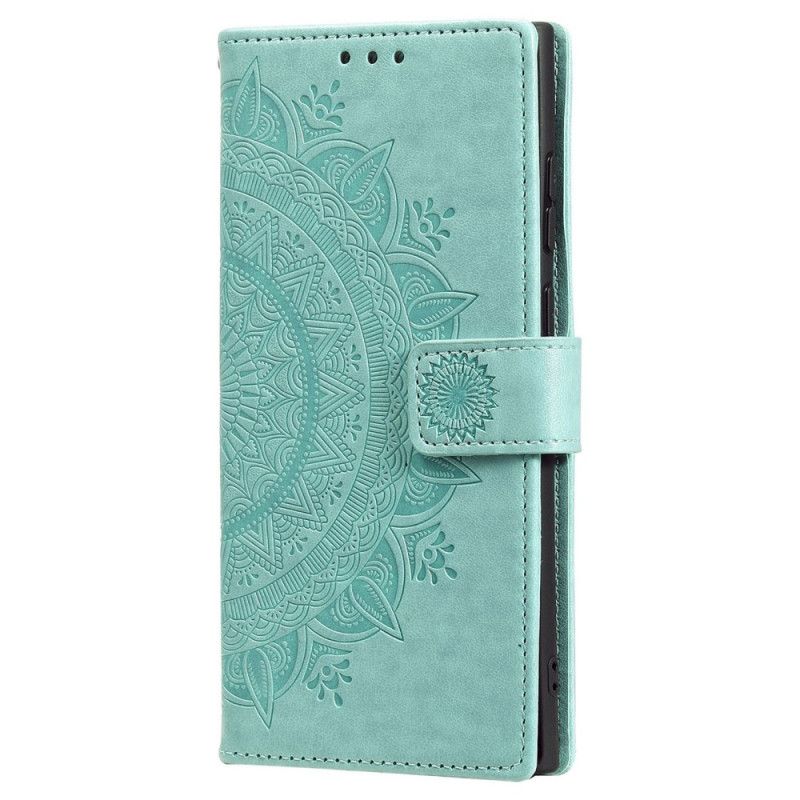 Flip Cover Samsung Galaxy S22 Ultra 5G Sol Mandala