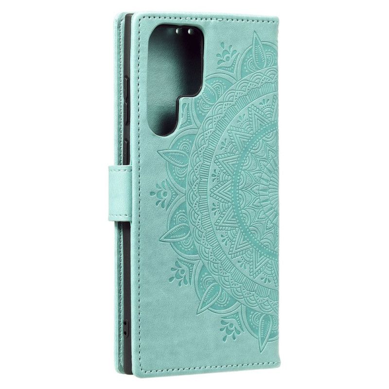 Flip Cover Samsung Galaxy S22 Ultra 5G Sol Mandala