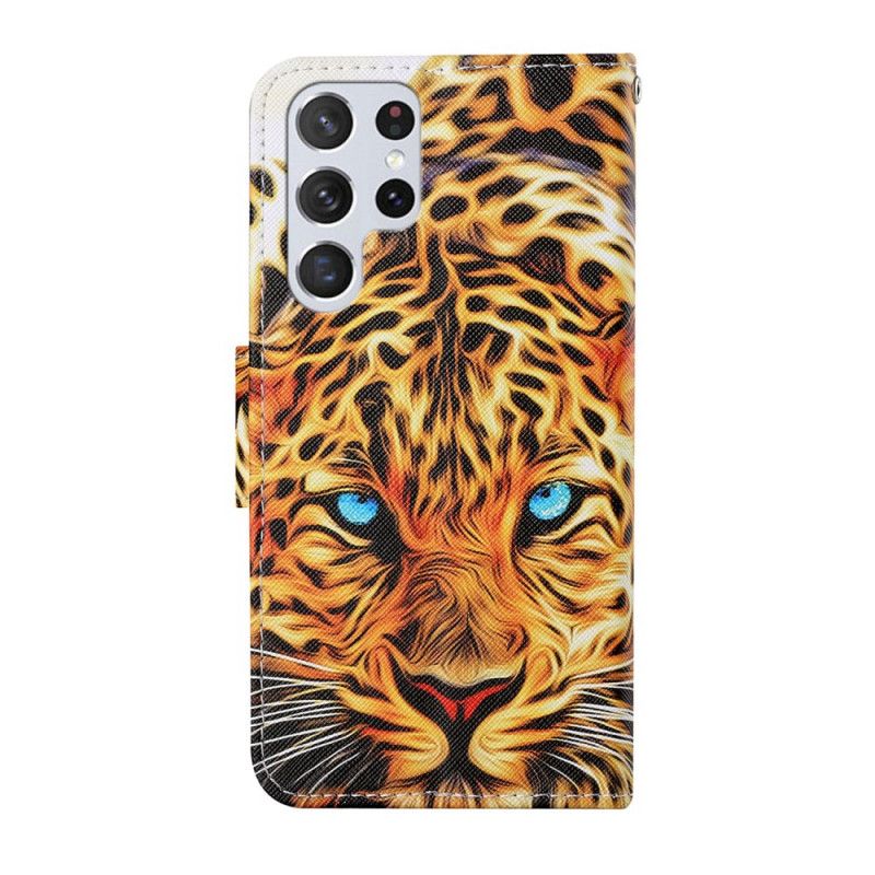 Flip Cover Samsung Galaxy S22 Ultra 5G Tiger Med Snor