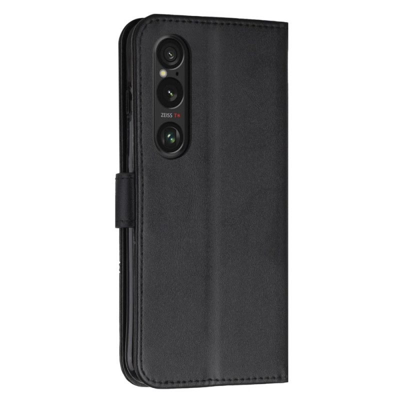 Flip Cover Sony Xperia 1 Vi Forretning I Lanière