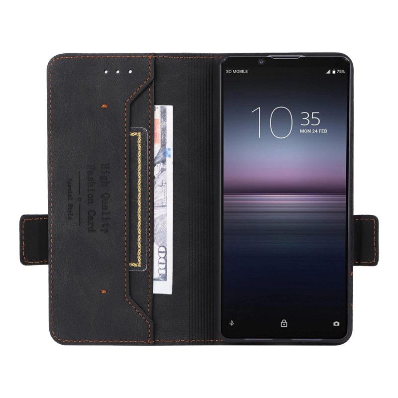 Flip Cover Sony Xperia 1 Vi Retro Design