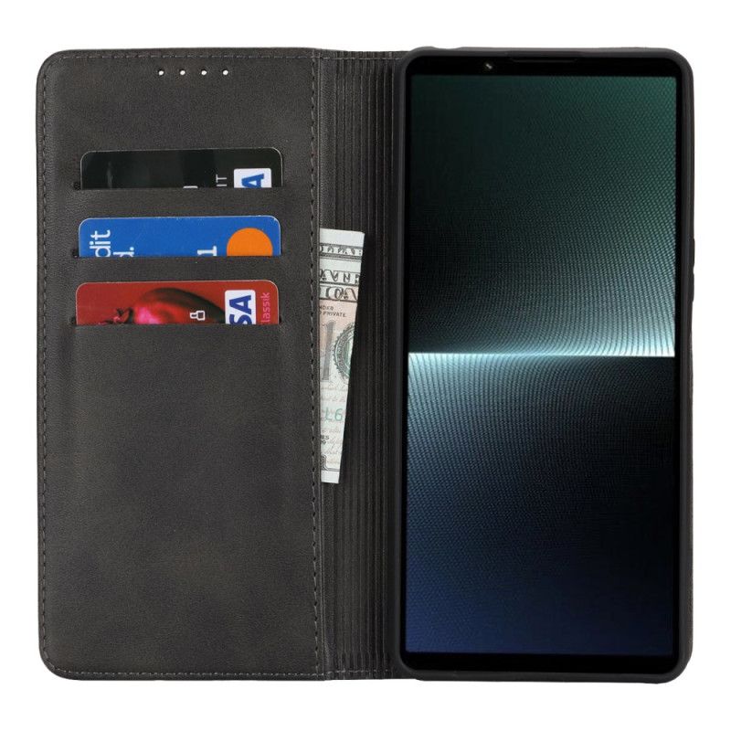 Læder Cover Sony Xperia 1 Vi Telefon Etui Splitlæder