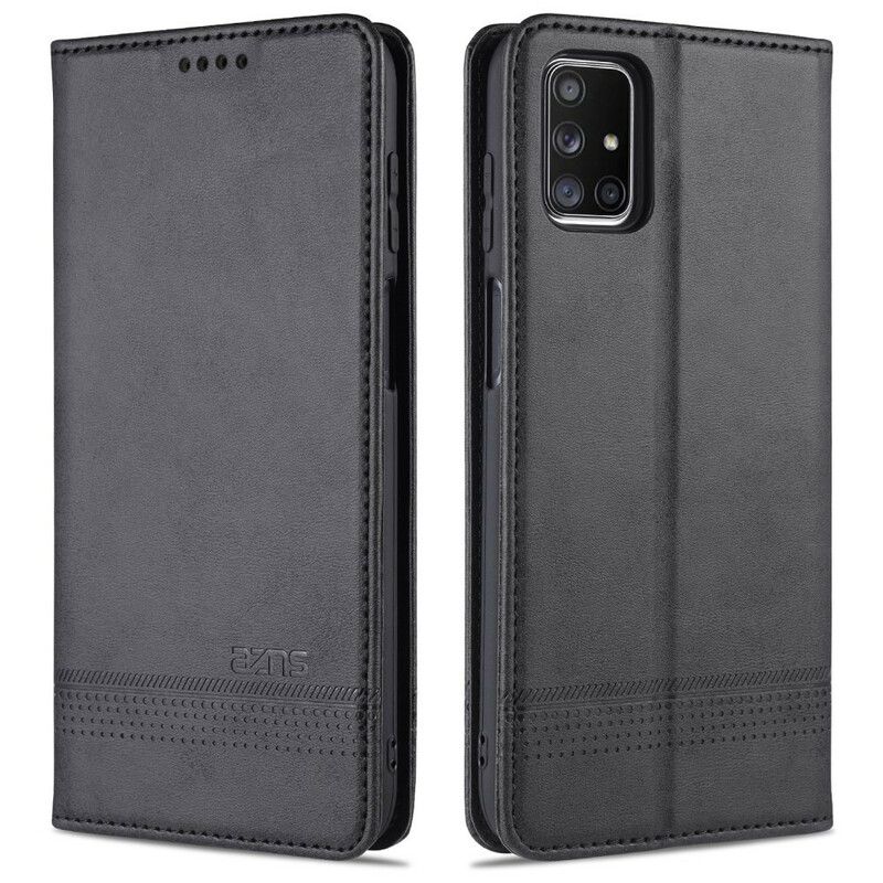 Cover Samsung Galaxy M51 Flip Cover Azns Læderstil