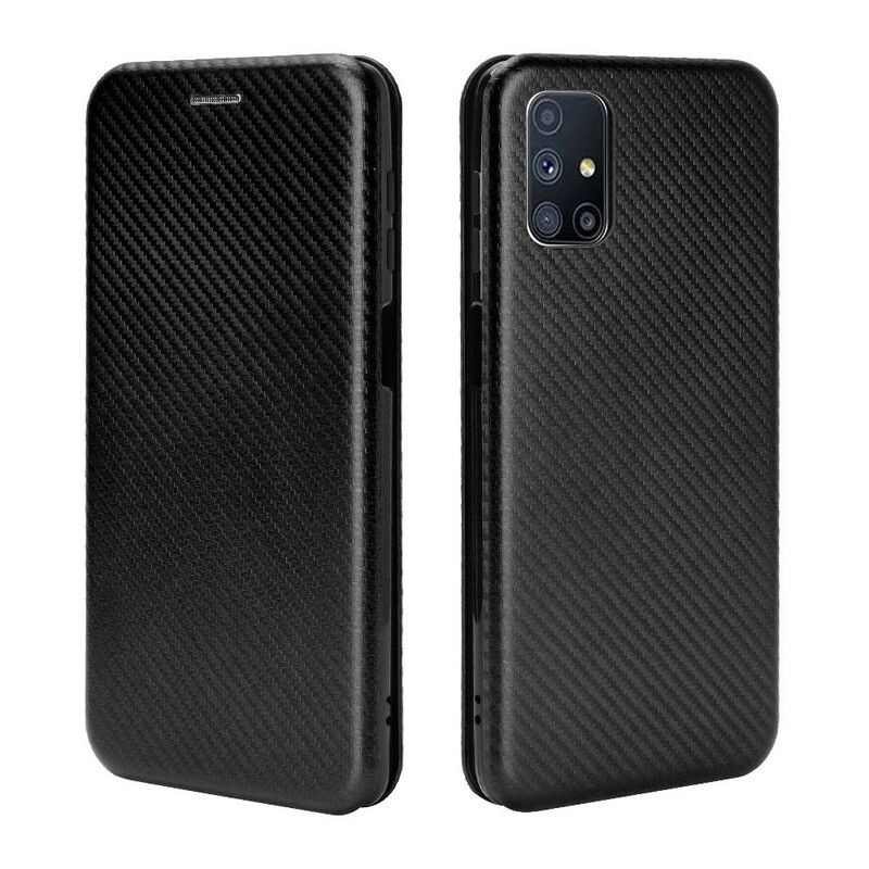 Cover Samsung Galaxy M51 Flip Cover Kulfiber