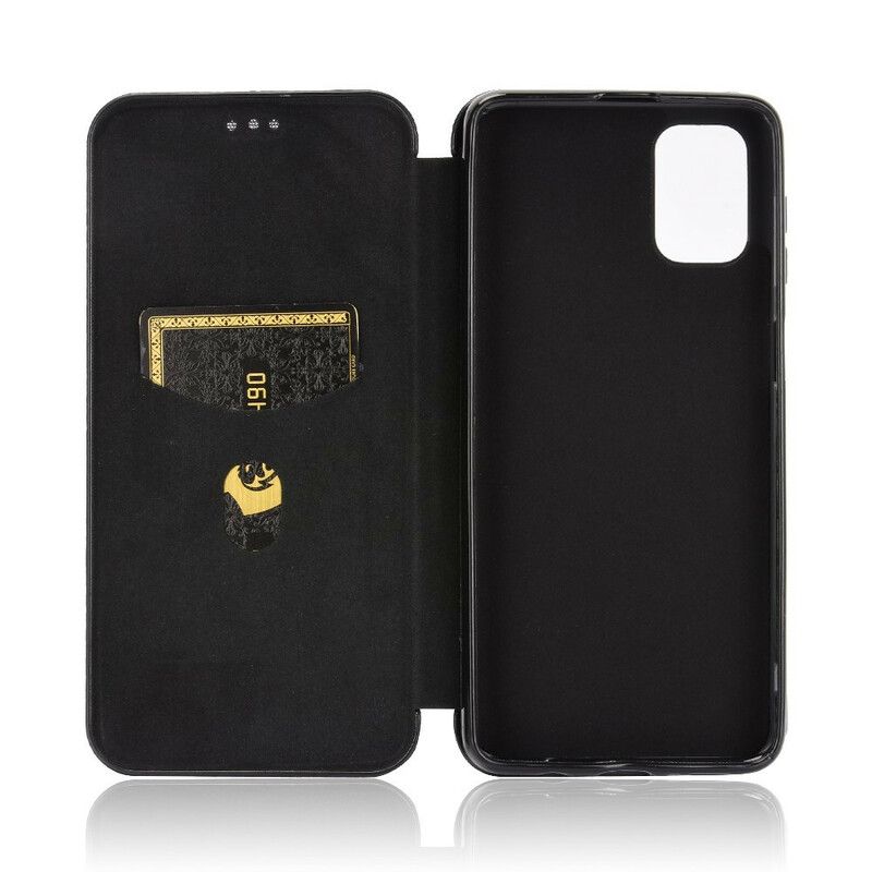 Cover Samsung Galaxy M51 Flip Cover Kulfiber