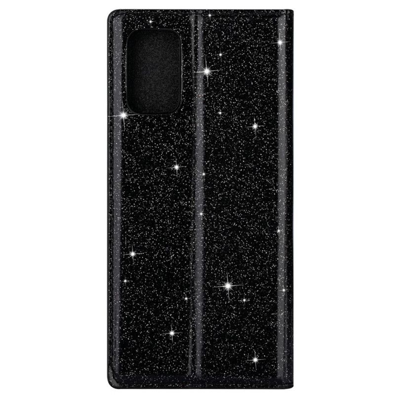 Cover Samsung Galaxy M51 Flip Cover Pailletterstil