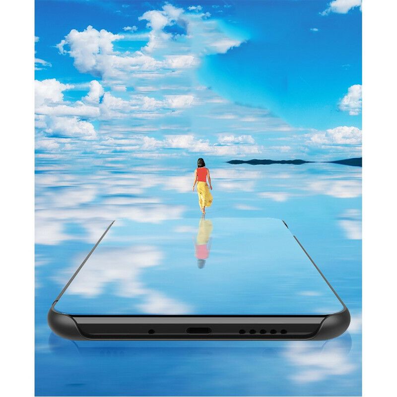 Cover Samsung Galaxy M51 Spejl Og Kunstlæder