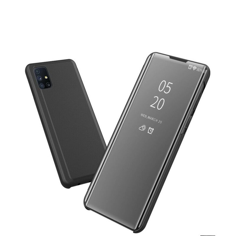 Cover Samsung Galaxy M51 Spejl Og Kunstlæder