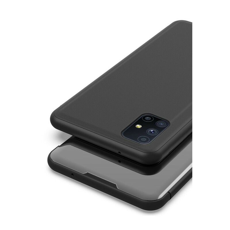 Cover Samsung Galaxy M51 Spejl Og Kunstlæder