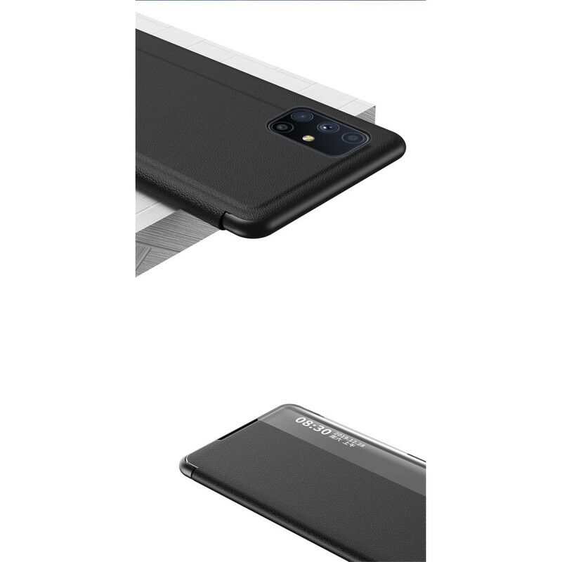 Cover Samsung Galaxy M51 Tekstureret Kunstlæder