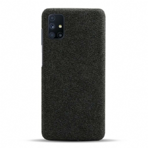 Cover Samsung Galaxy M51 Tøjtekstur