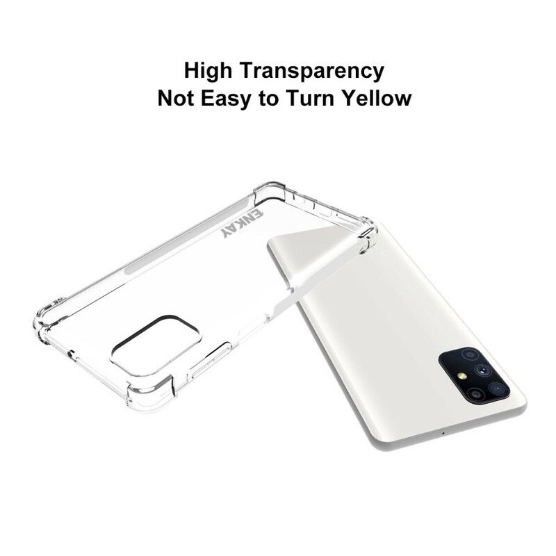 Cover Samsung Galaxy M51 Transparent Enkay