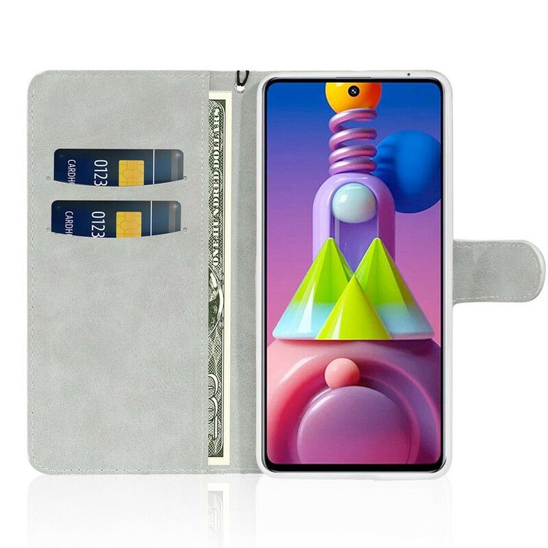 Flip Cover Samsung Galaxy M51 Pailletter S Design