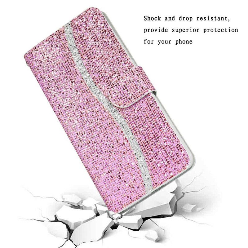 Flip Cover Samsung Galaxy M51 Pailletter S Design