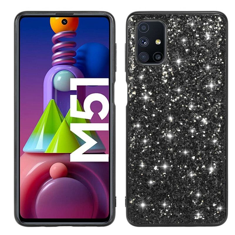 Mobilcover Samsung Galaxy M51 Jeg Er Glitter