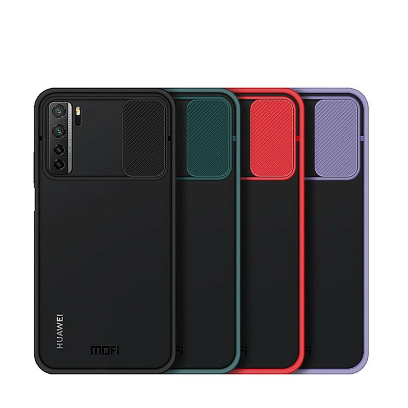 Cover Huawei P40 Lite 5G Camshield Farvede Kanter Mofi