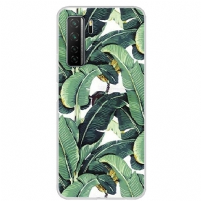 Cover Huawei P40 Lite 5G Flere Grønne Blade