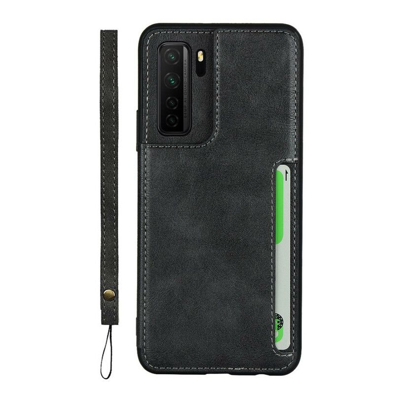 Cover Huawei P40 Lite 5G Kortholderstativ Og Snor