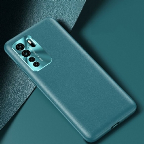 Cover Huawei P40 Lite 5G Læderfarve I Stil