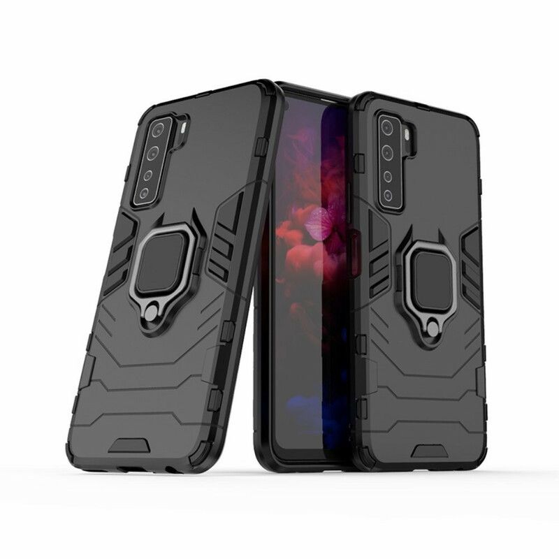 Cover Huawei P40 Lite 5G Modstandsdygtig Ring