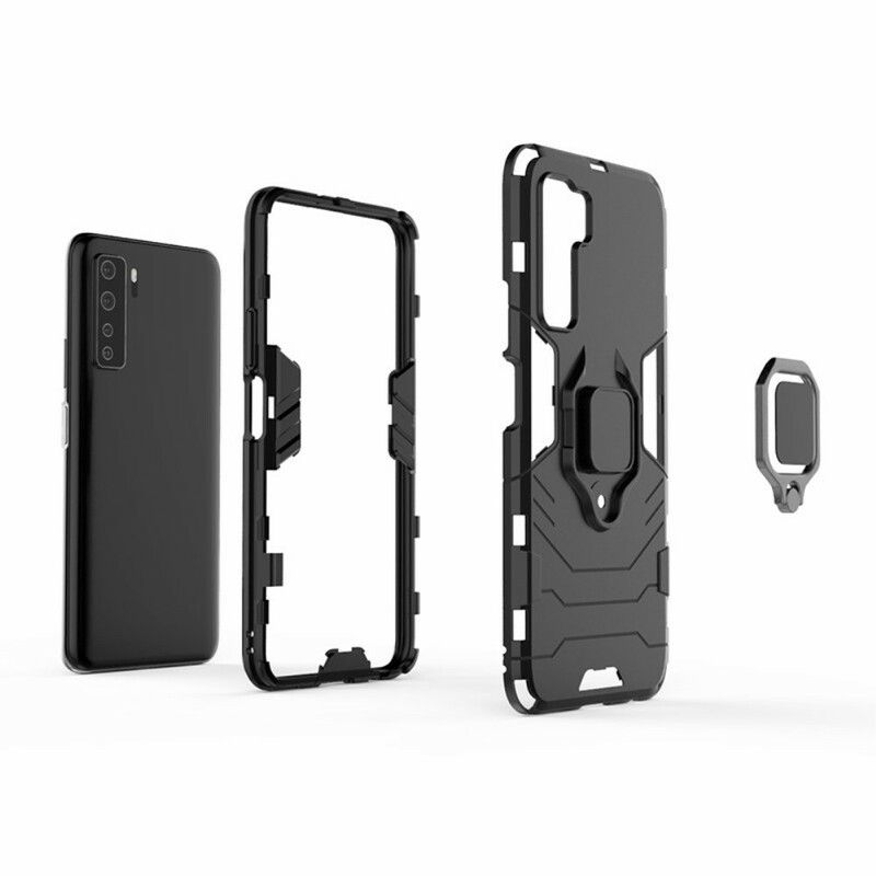 Cover Huawei P40 Lite 5G Modstandsdygtig Ring