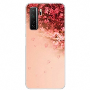 Cover Huawei P40 Lite 5G Transparent Romantisk Træ