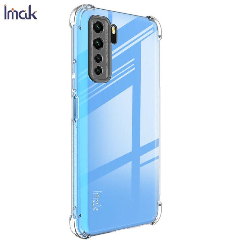 Cover Huawei P40 Lite 5G Transparent Silkeblød Imak