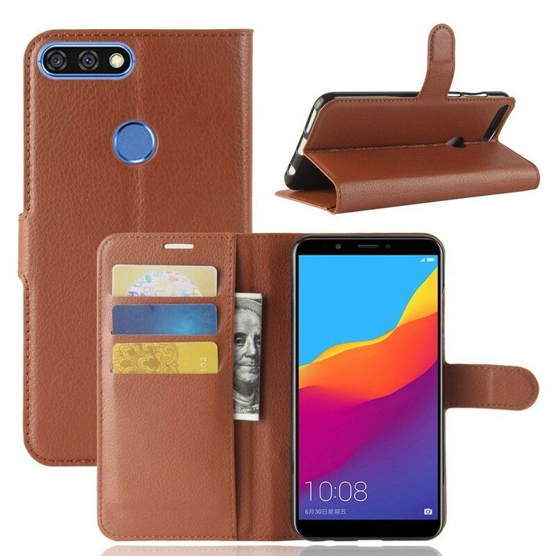 Flip Cover Huawei Y7 2018 / Honor 7C Klassisk