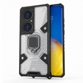 Cover Huawei P50 Holdbar Hybrid Honeycomb-stil