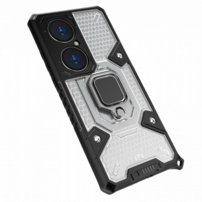 Cover Huawei P50 Holdbar Hybrid Honeycomb-stil