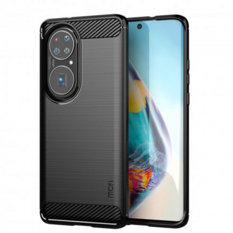 Cover Huawei P50 Mofi Børstet Kulfiber