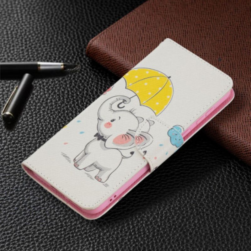 Flip Cover Huawei P50 Elefantunge