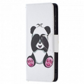 Flip Cover Huawei P50 Panda På Bambus