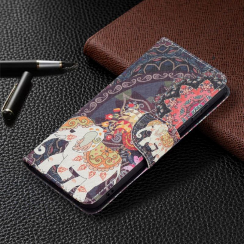 Flip Cover Huawei P50 Stammeelefant