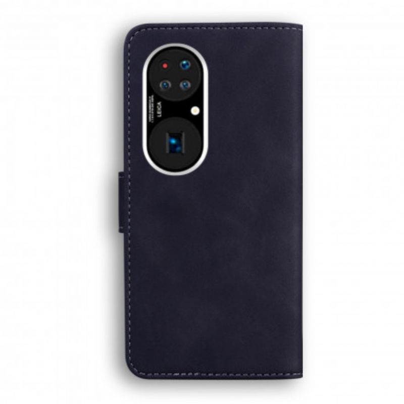 Læder Cover Huawei P50 Vintage Couture Læderstil