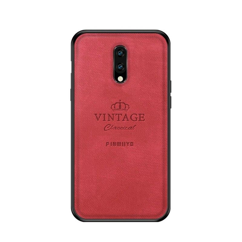 Cover OnePlus 7 Æderlig Vintage Pinwuyo