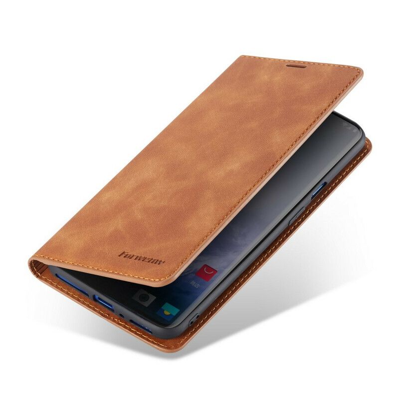 Cover OnePlus 7 Flip Cover Lædereffekt Forwenw