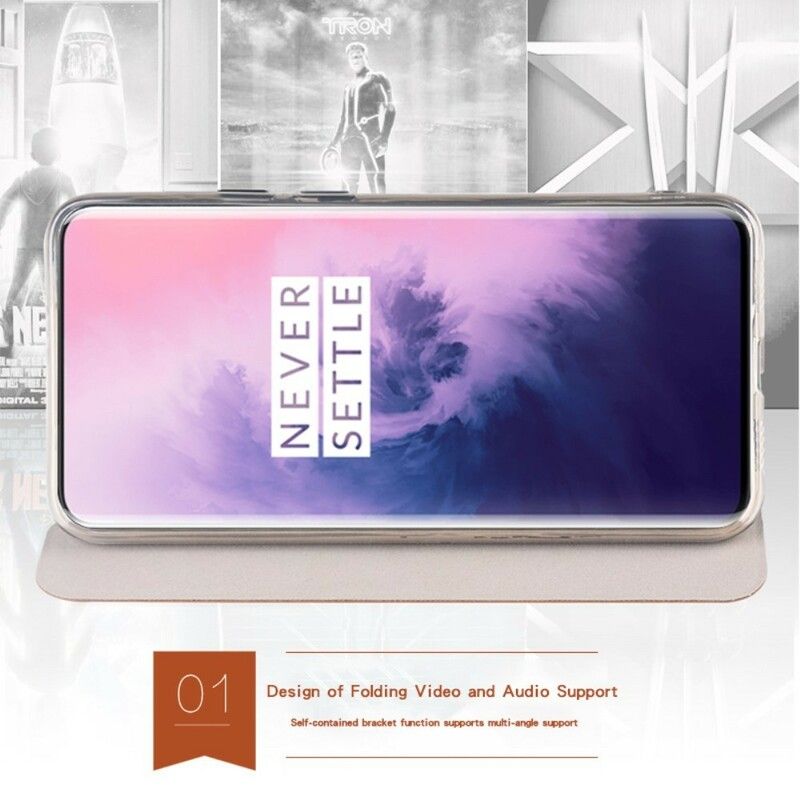 Cover OnePlus 7 Flip Cover Mofi