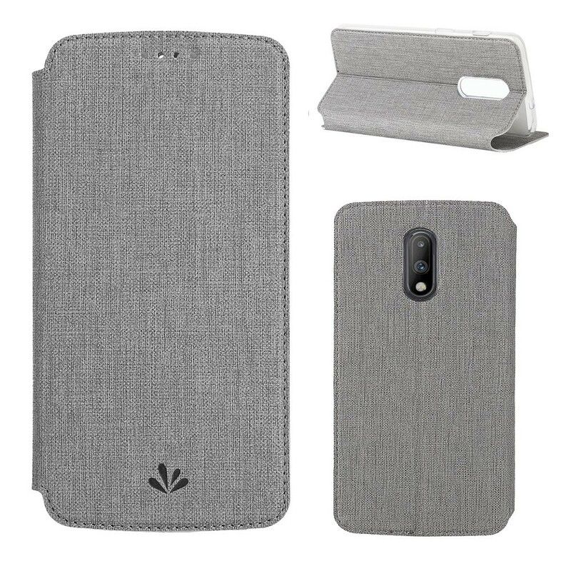 Cover OnePlus 7 Flip Cover Vili Dmx Tekstureret