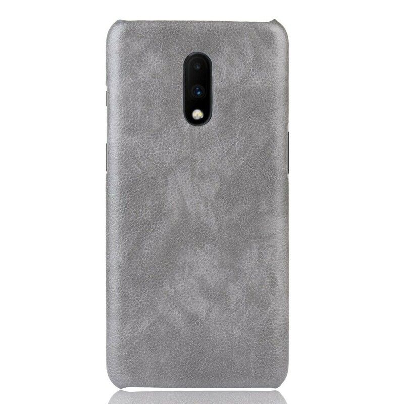 Cover OnePlus 7 Performance Litchi-lædereffekt