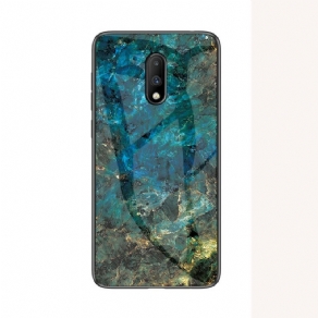 Mobilcover OnePlus 7 Premum Farver Hærdet Glas