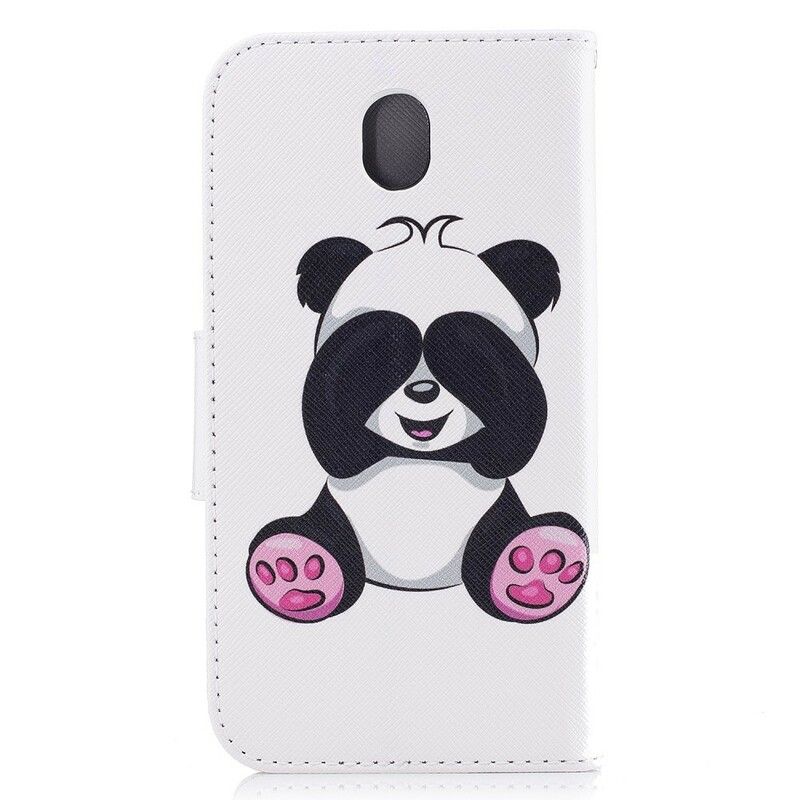 Flip Cover Samsung Galaxy J7 2017 Panda Sjov